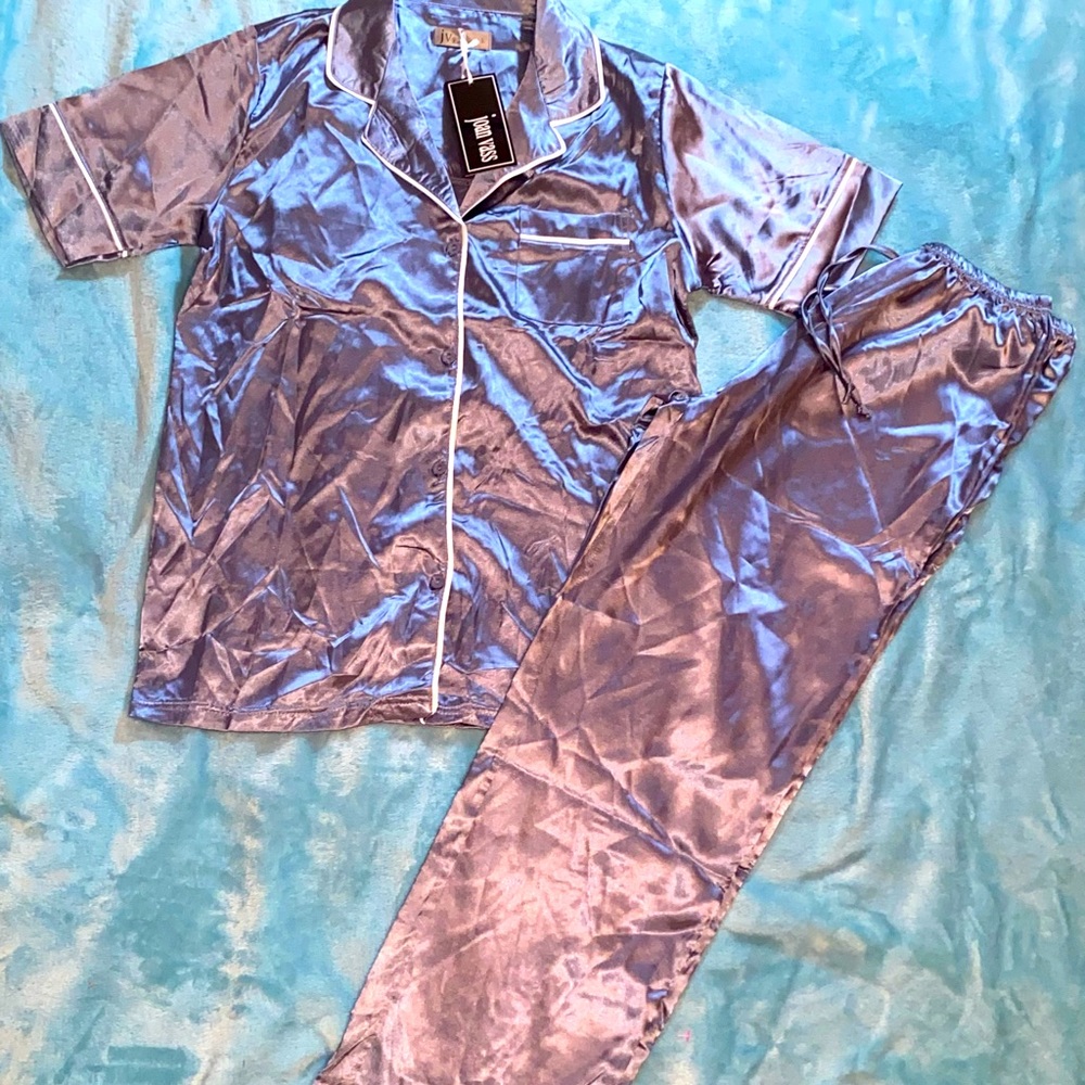 Joan Vass Womens Pajamas Set| Large